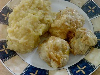 Krompir z vitlofom (belgijskim radičem)