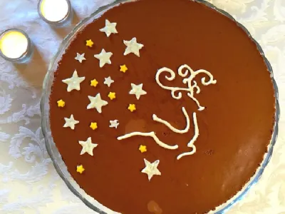 Čokoladno - pomarančna mousse torta