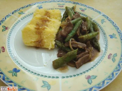 Govedina z beluši " ala fasulas"