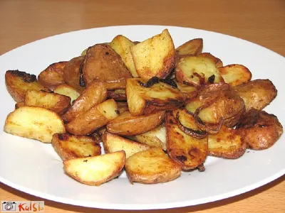 Pečen mlad krompir - kifelčar