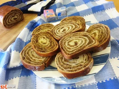 Potica iz suhih fig in bučnic