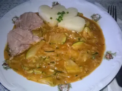 Bučke v omaki
