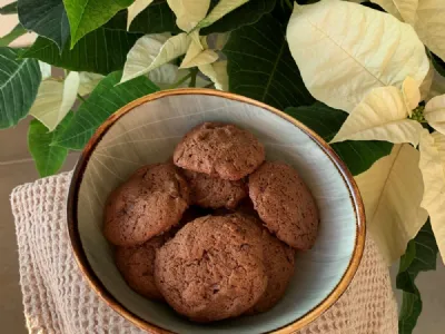 Domači brezglutenski čokoladni piškoti