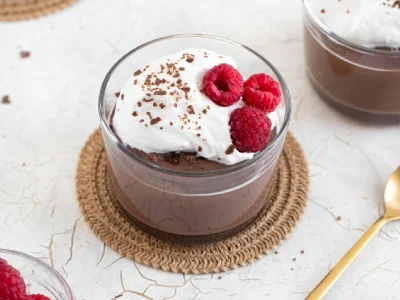 Domač čokoladni puding